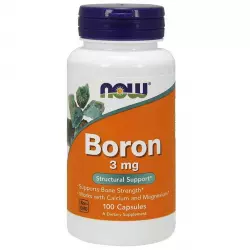 NOW Boron 3 мг Основные минералы
