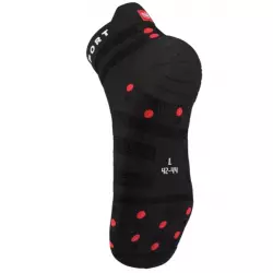 Compressport Носки Run Ultralight Low V4 Black/Red Компрессионные носки