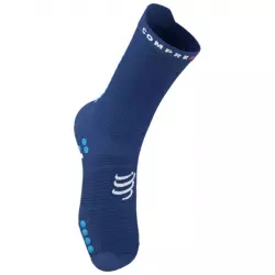 Compressport Носки V4 Run Hi Sodalite/Fluo Blue Компрессионные носки