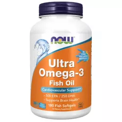 NOW FOODS Ultra Omega-3 Fish Oil 500 EPA / 250 DHA Omega 3