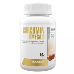 MAXLER Curcumin + Omega-3 Omega 3
