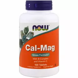 NOW FOODS Calcium & Magnesium Stress Кальций & магний