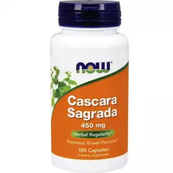 NOW FOODS Cascara Sagrada 450 мг Энзимы