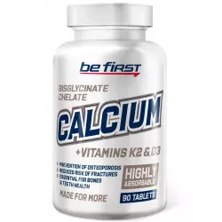 Be First Calcium bisglycinate chelate + K2 + D3 (кальций бисглицинат хелат + К2 + Д3) Кальций