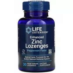 Life Extension Enhanced Zinc Lozenges Цинк