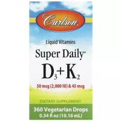 Carlson Labs Super Daily D3 + K2 Витамин D