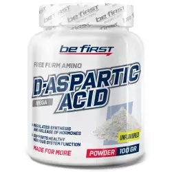 Be First D-Aspartic Acid powder (д-аспарагиновая кислота) 100 гр Аспарагиновая кислота (DAA)
