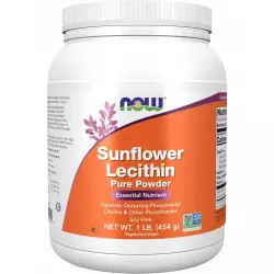 NOW FOODS Sunflower Lecithin Pure Powder Лецитин