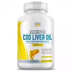 Proper Vit COD Liver Oil 1000mg Rich in Vitamins A and D Для иммунитета