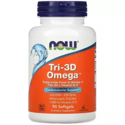 NOW FOODS Tri-3D Omega Omega 3