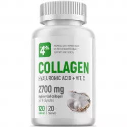 4Me Nutrition COLLAGEN + HYALURONIC ACID + VIT.C Коллаген 1,2,3 тип