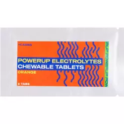 POWERUP Electrolytes Chewable Tablets Электролиты в шипучках