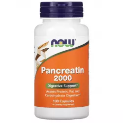 NOW FOODS Pancreatin 2000 Антиоксиданты