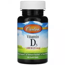 Carlson Labs Vitamin D 1000 IU Витамин D