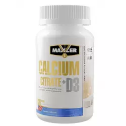 MAXLER (USA) Calcium Citrate + D3 Витамин D