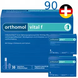 Orthomol Orthomol Vital f x3 (жидкость+капсулы) Витамины для женщин