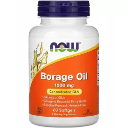NOW FOODS Borage Oil 1000 mg Omega 3
