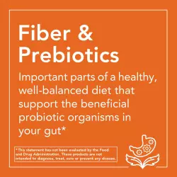 NOW FOODS Prebiotic Fiber with Fibersol-2 Пробиотики