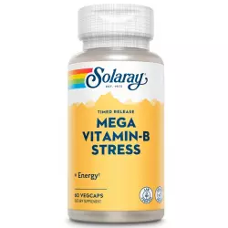 Solaray Mega Vitamin B-Stress, Timed-R Витамины группы B