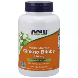 NOW Ginkgo Biloba – Гинкго Билоба 120 мг Экстракты