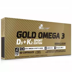 OLIMP GOLD OMEGA 3 D3 + K2 SPORT EDITION Omega 3