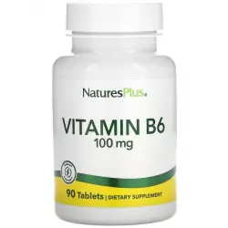 NaturesPlus Vitamin B-6 100 mg Витамины группы B
