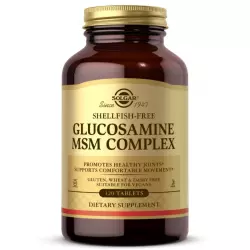 Solgar Glucosamine MSM Complex Глюкозамин хондроитин
