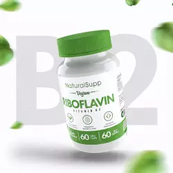 NaturalSupp Riboflavin (Vitamin B2) veg Витамины группы B