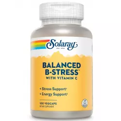 Solaray Balanced B-Stress With Vitamin C Витамины группы B