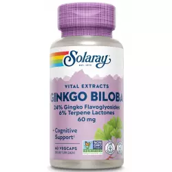 Solaray Ginkgo Biloba Leaf Extract 60 mg Экстракты
