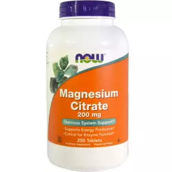 NOW FOODS Magnesium Citrate- Магний Цитрат Магний