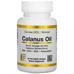 California Gold Nutrition Calanus Oil 500 mg Omega 3