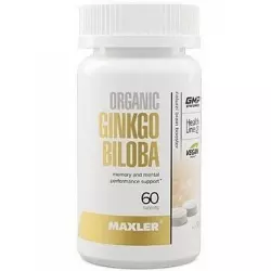 MAXLER (USA) Ginkgo Biloba Organic Экстракты