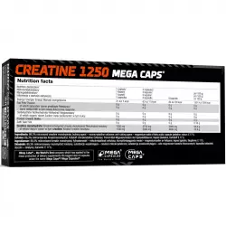 OLIMP CREATINE 1250 MEGA CAPS Микронизированный креатин