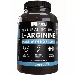 Pure Natural Source L-Arginine 1000 mg Аргинин-Цитрулин