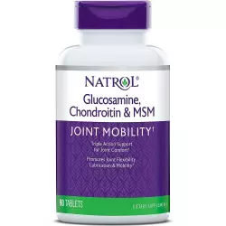 Natrol Glucosamine Chondroitin MSM Глюкозамин хондроитин