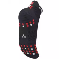 Compressport Носки V4 Run Low Black/Red Компрессионные носки