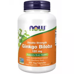 NOW FOODS Ginkgo Biloba 120 mg Экстракты