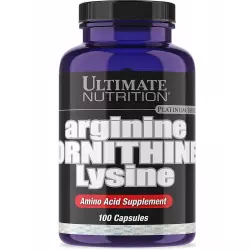 Ultimate Nutrition Arginine Ornithine Lysine Аргинин / Орнитин