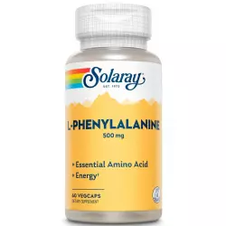 Solaray L-Phenylalanine, Free Form 500 mg Фенилаланин