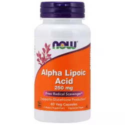 NOW FOODS Alpha Lipoic Acid – Альфа-липоевая кислота 250 mg Альфа-липоевая кислота (ALA)
