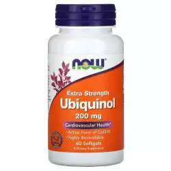 NOW Ubiquinol 200 мг Коэнзим Q10