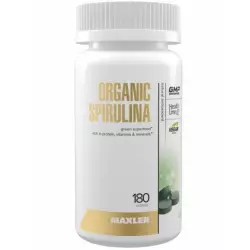 MAXLER (USA) Organic Spirulina Адаптогены