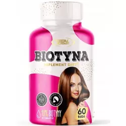 Real Pharm Biotyna 10 mg Биотин ( Biotin - H или B7)