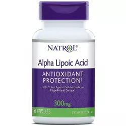 Natrol Alpha-Lipoic Acid 300mg Альфа-липоевая кислота (ALA)