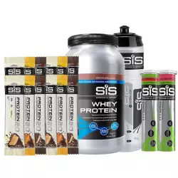 SCIENCE IN SPORT (SiS) WHEY PROTEIN POWDER + 12 Bars + 2 Hydro + Bottle Наборы