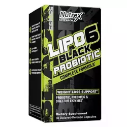 NUTREX Lipo-6 BLACK PROBIOTIC Жиросжигатели