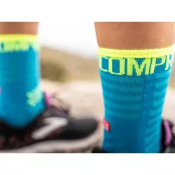 Compressport Носки Run Ultralight High v3 Голубой Компрессионные носки