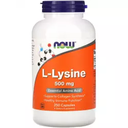 NOW FOODS L-Lysine 500 мг Лизин