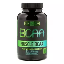 Zhou Nutrition Muscle BCAA 2500 mg BCAA 2:1:1